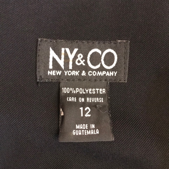 NY&CO Little Black Dress Size 12 - Picture 3 of 3